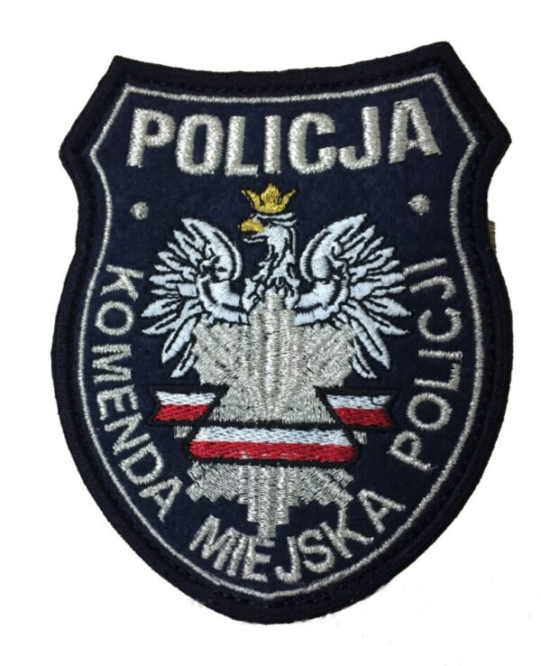 Emblemat policyjny Komenda Miejska Policji