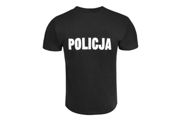 Koszulka policyjna biały napis