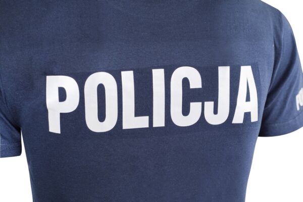 T-shirt policja